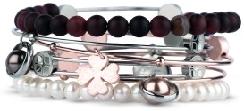Bangles_braun_rose_kleeblatt_wh klein