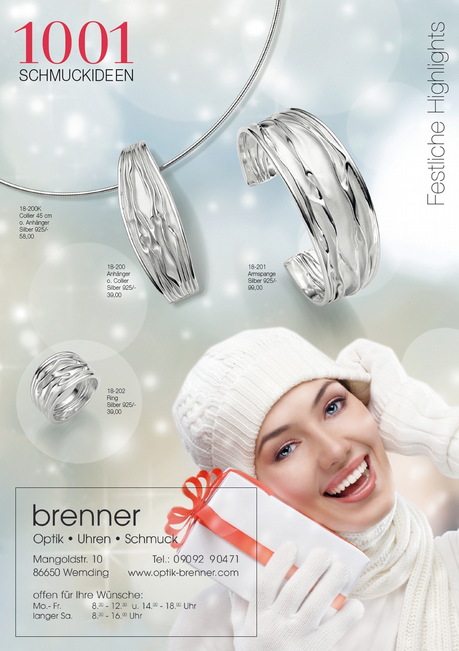 Weihnachtsprospekt Seite 1